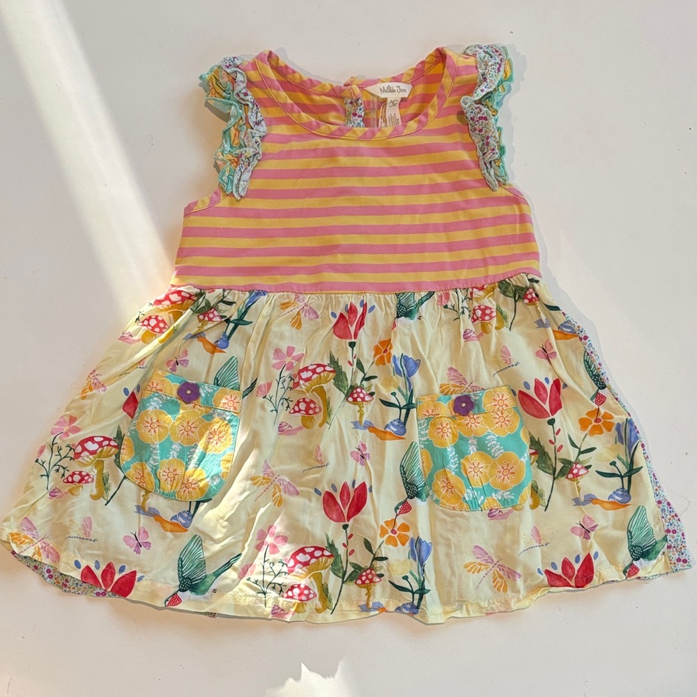 Matilda Jane Bold and Bright Tunic Sz 8 EUC